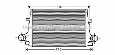 AVA QUALITY COOLING ala4096 -  Интеркулер